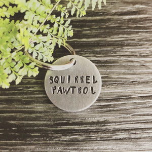 Squirrel pawtrol - dog tag