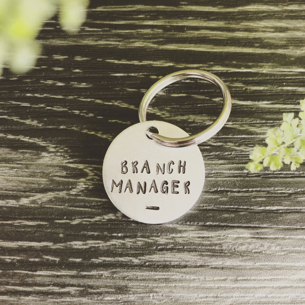 Branch manager - dog tag