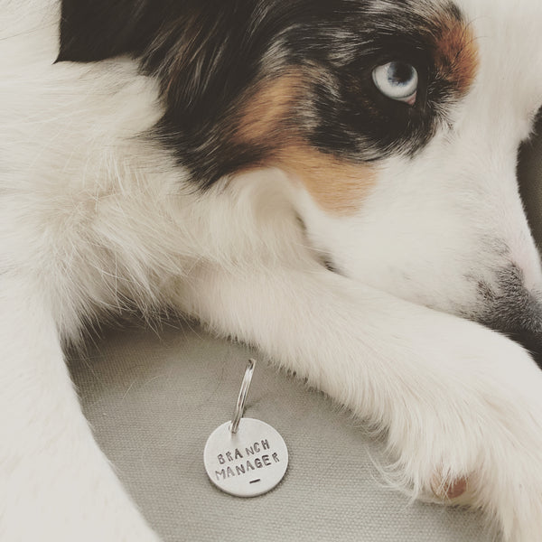 Branch manager - dog tag